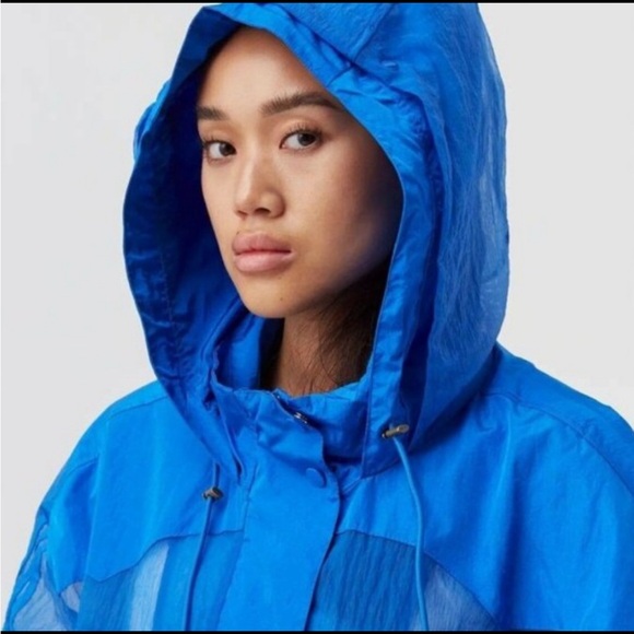 Adidas x Ivy Park Coverup Oversized Crop Jacket size M - Picture 3 of 12